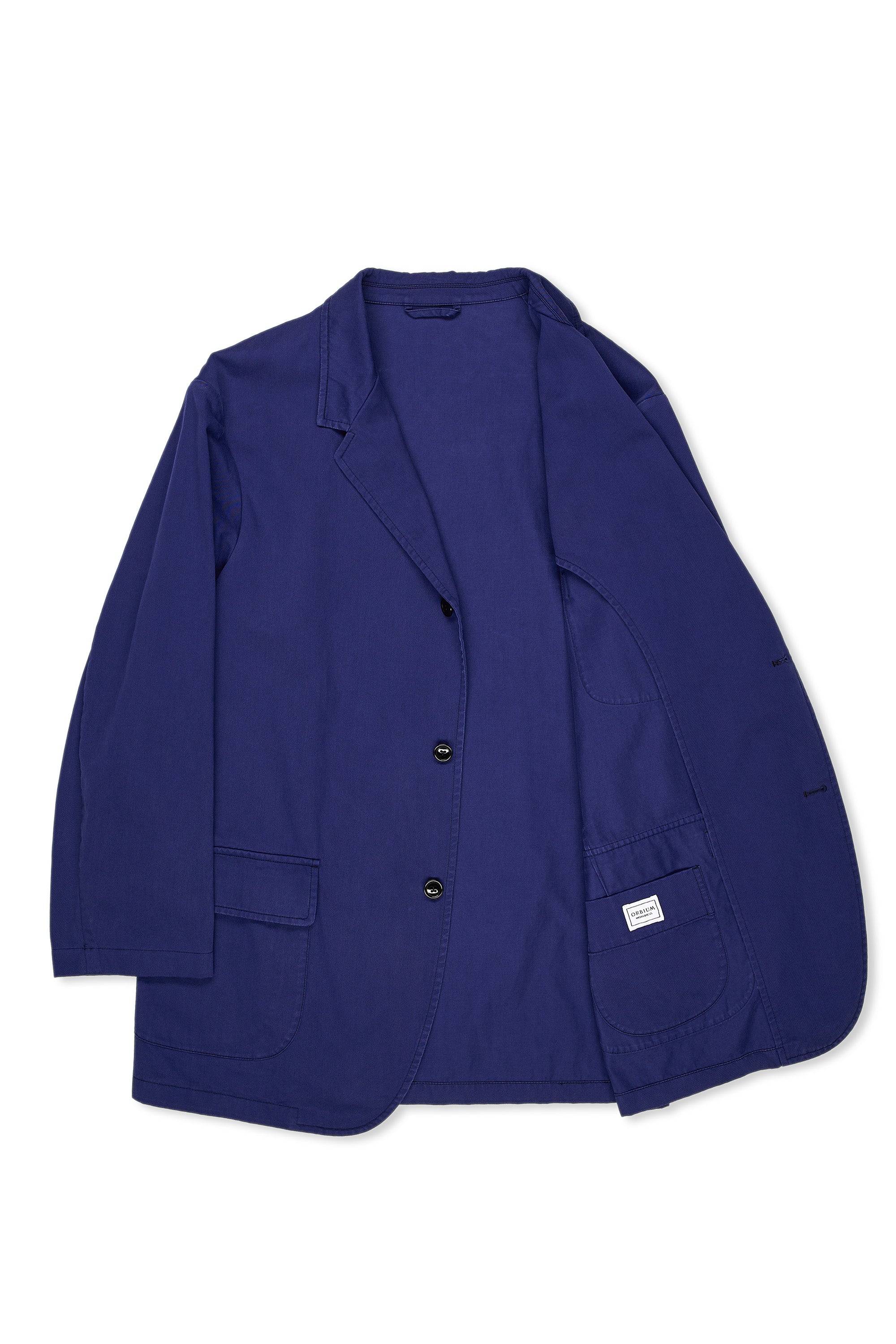 Orbium Blue Cotton Twill Blazer