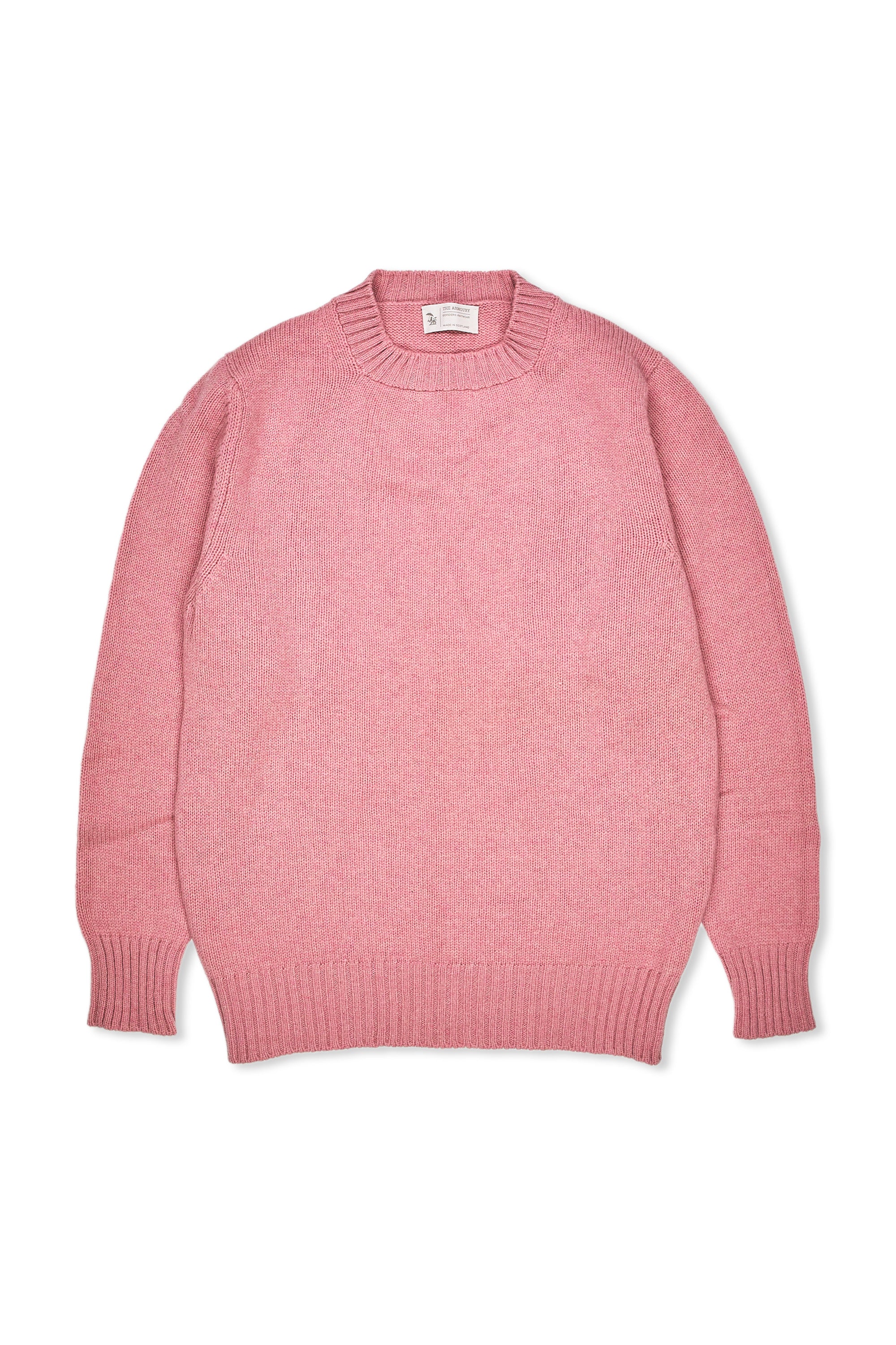 The Armoury Pink Lambswool Sweater