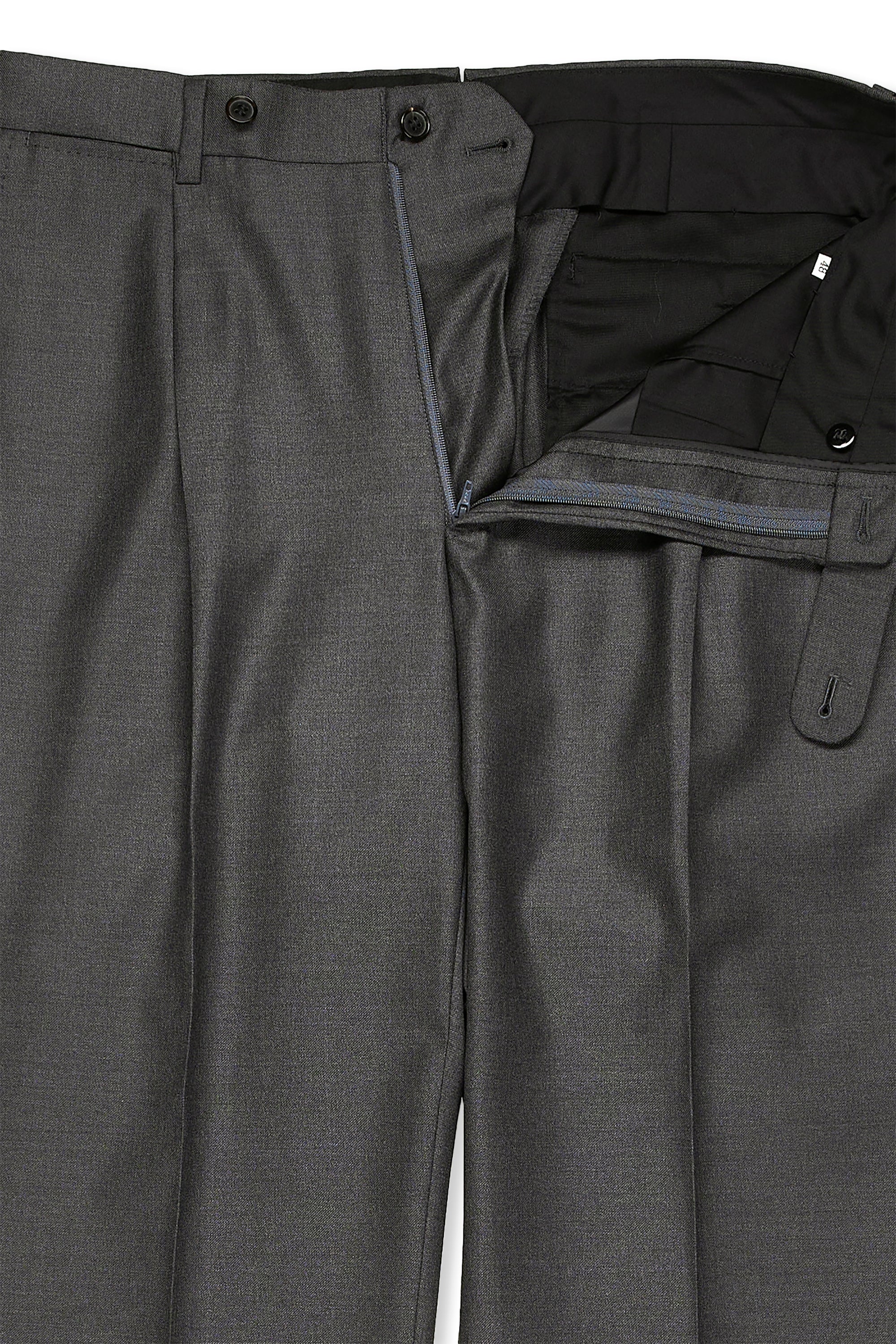 Ring Jacket AMJ01 Dark Grey Loro Piana Four Seasons Wool Core Suit *new with defect*