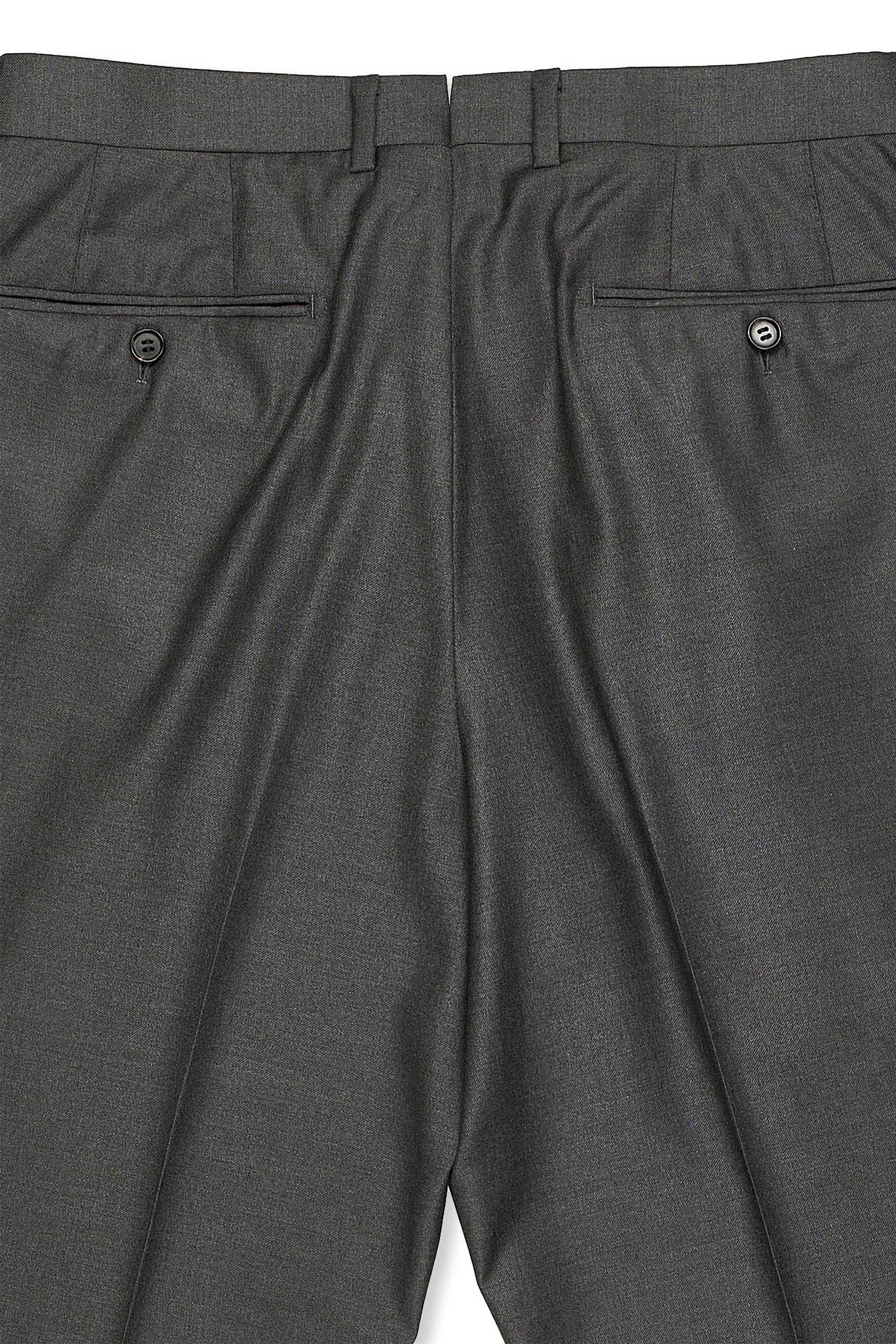 Ring Jacket AMJ01 Dark Grey Loro Piana Four Seasons Wool Core Suit *new with defect*