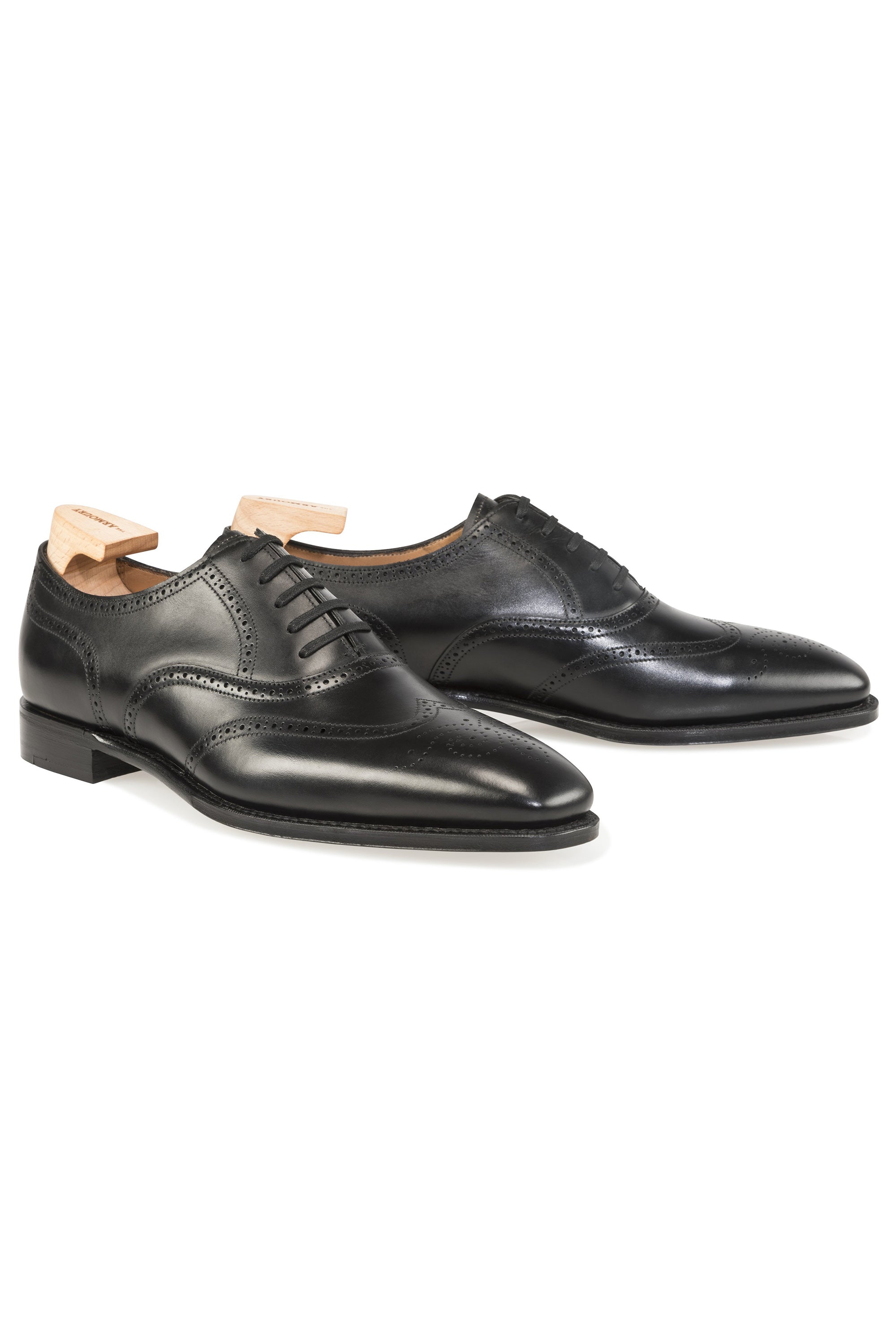 The Armoury Hajime 100355 Gloucester Black Calf Oxford Shoes *factory seconds*