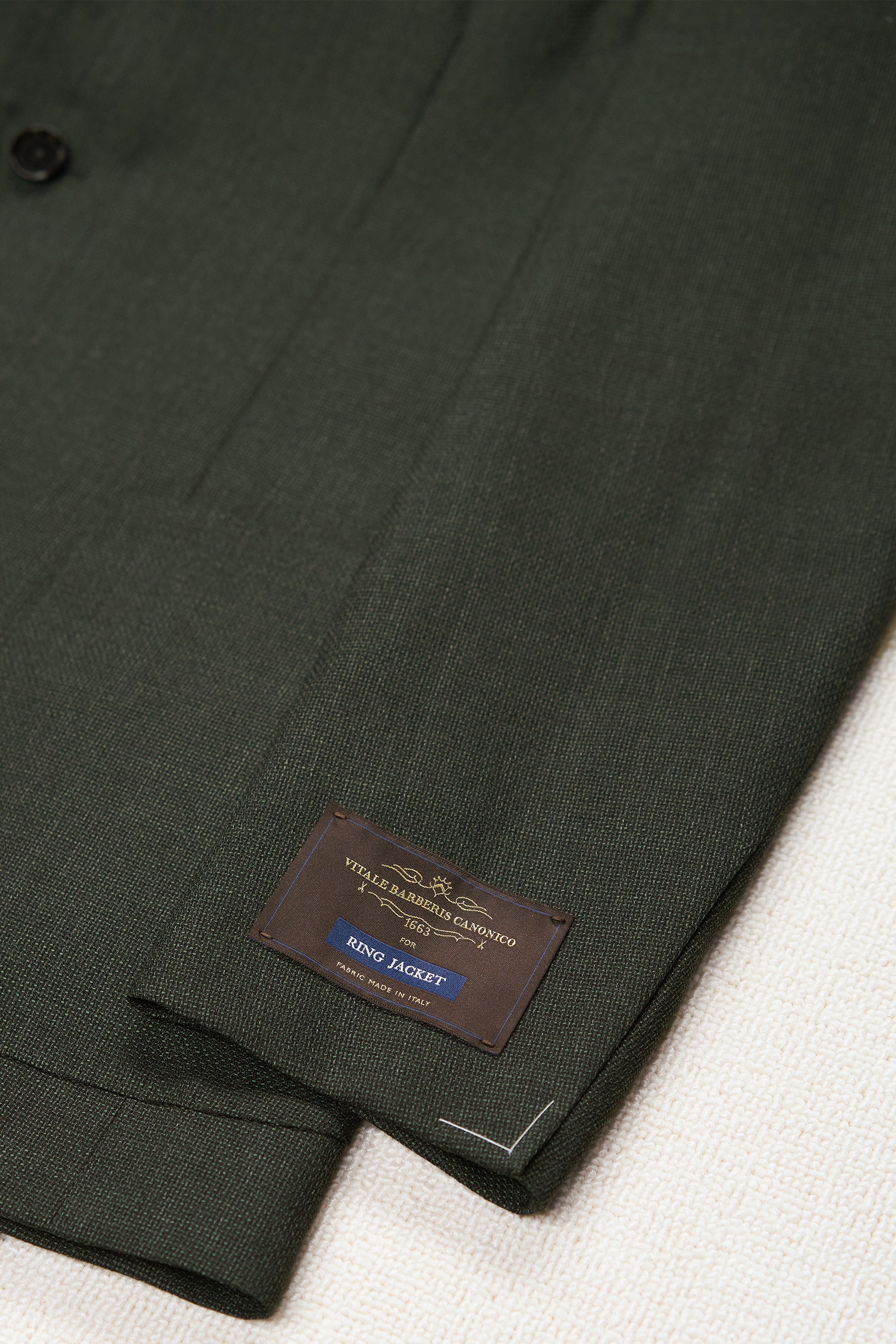 Ring Jacket 184 Forest Green Wool Sport Coat