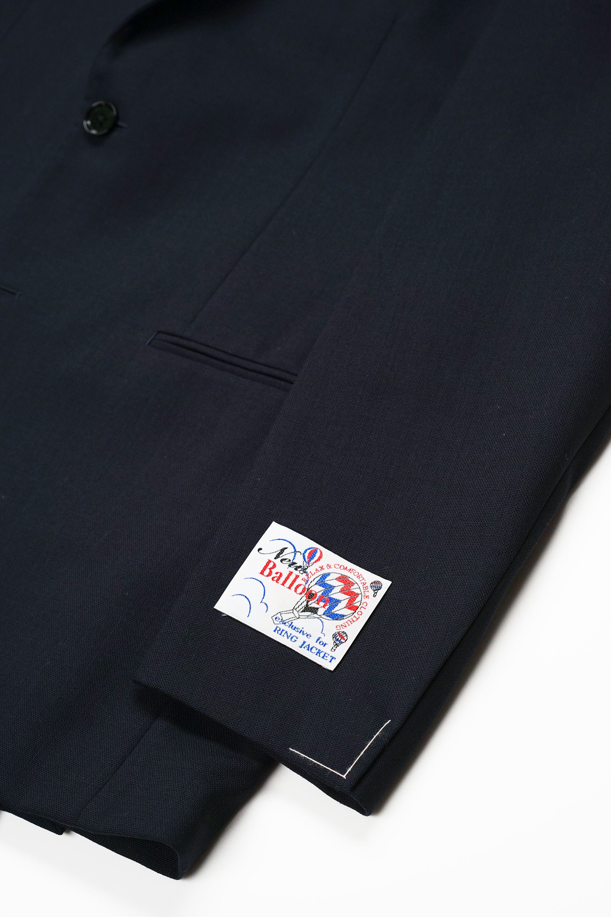 Ring Jacket 269E Navy 4-Ply Wool Suit