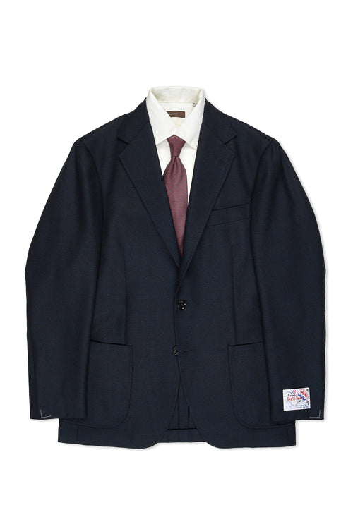 Ring Jacket 300F Navy Wool Balloon Sport Coat – Drop 93