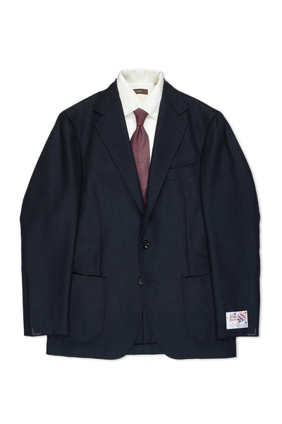 Ring Jacket 300F Navy Wool Balloon Sport Coat – Drop 93