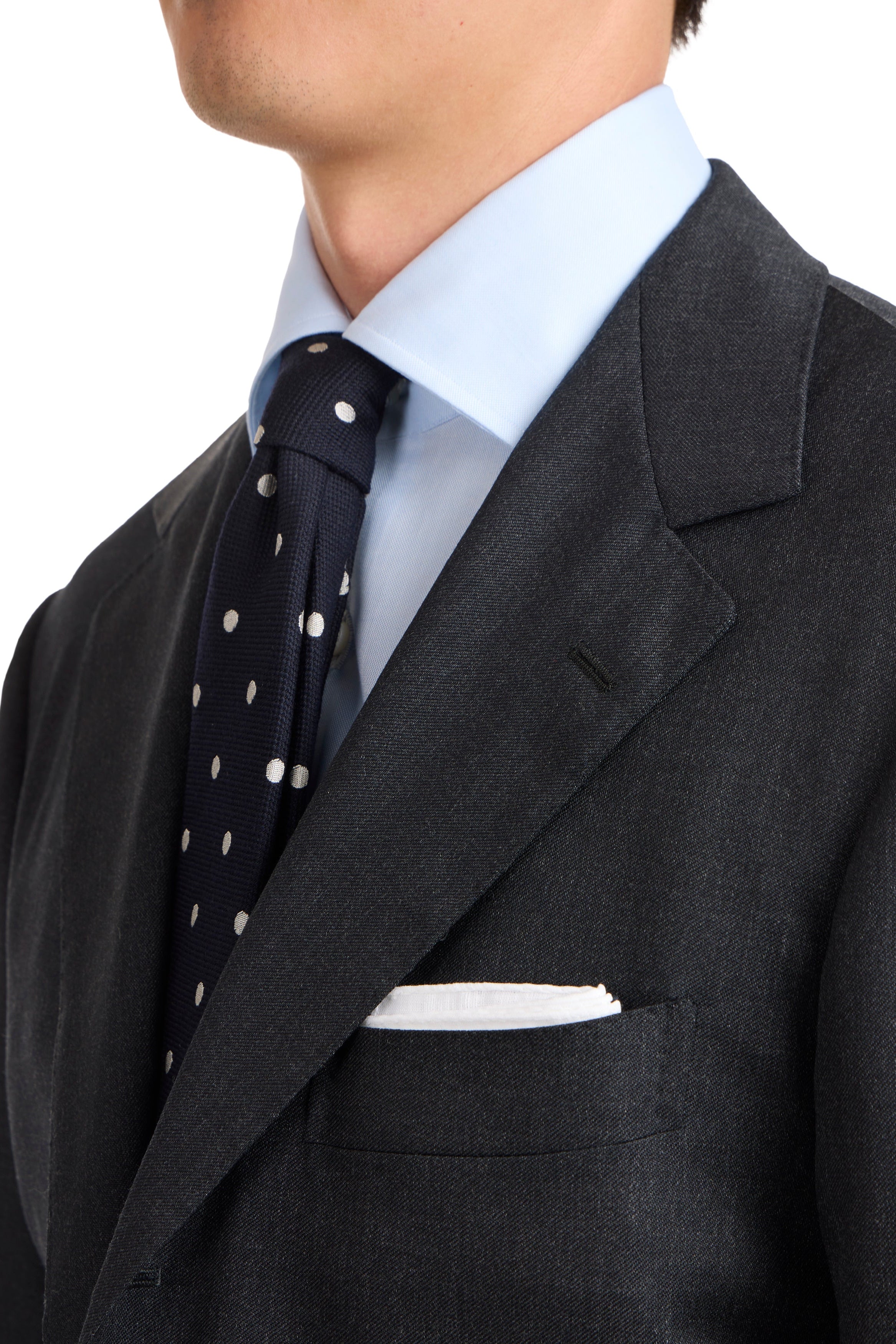 The Armoury Model 15B Charcoal Wool/Mohair Suit