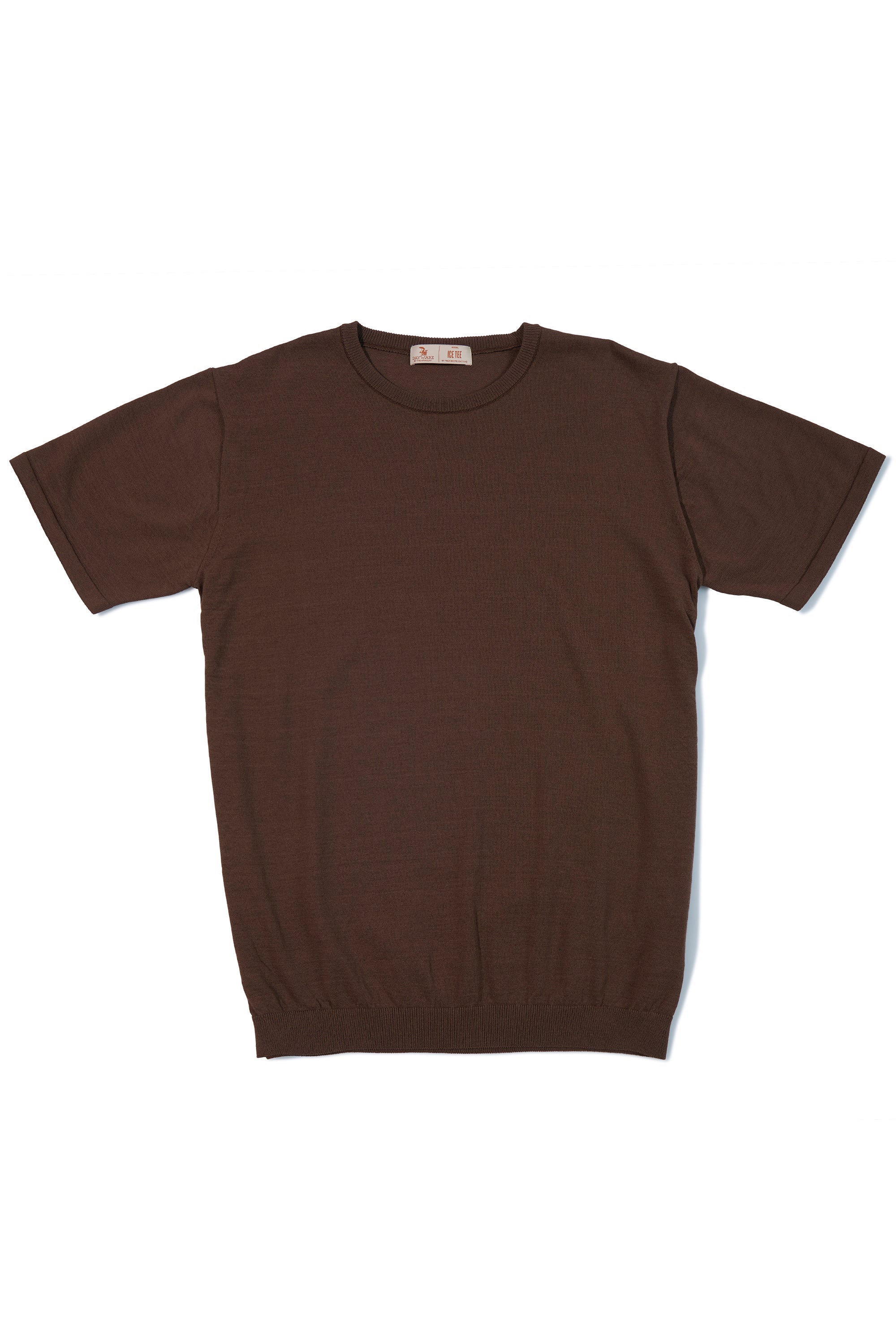 The Armoury Brown Cotton Ice Tee
