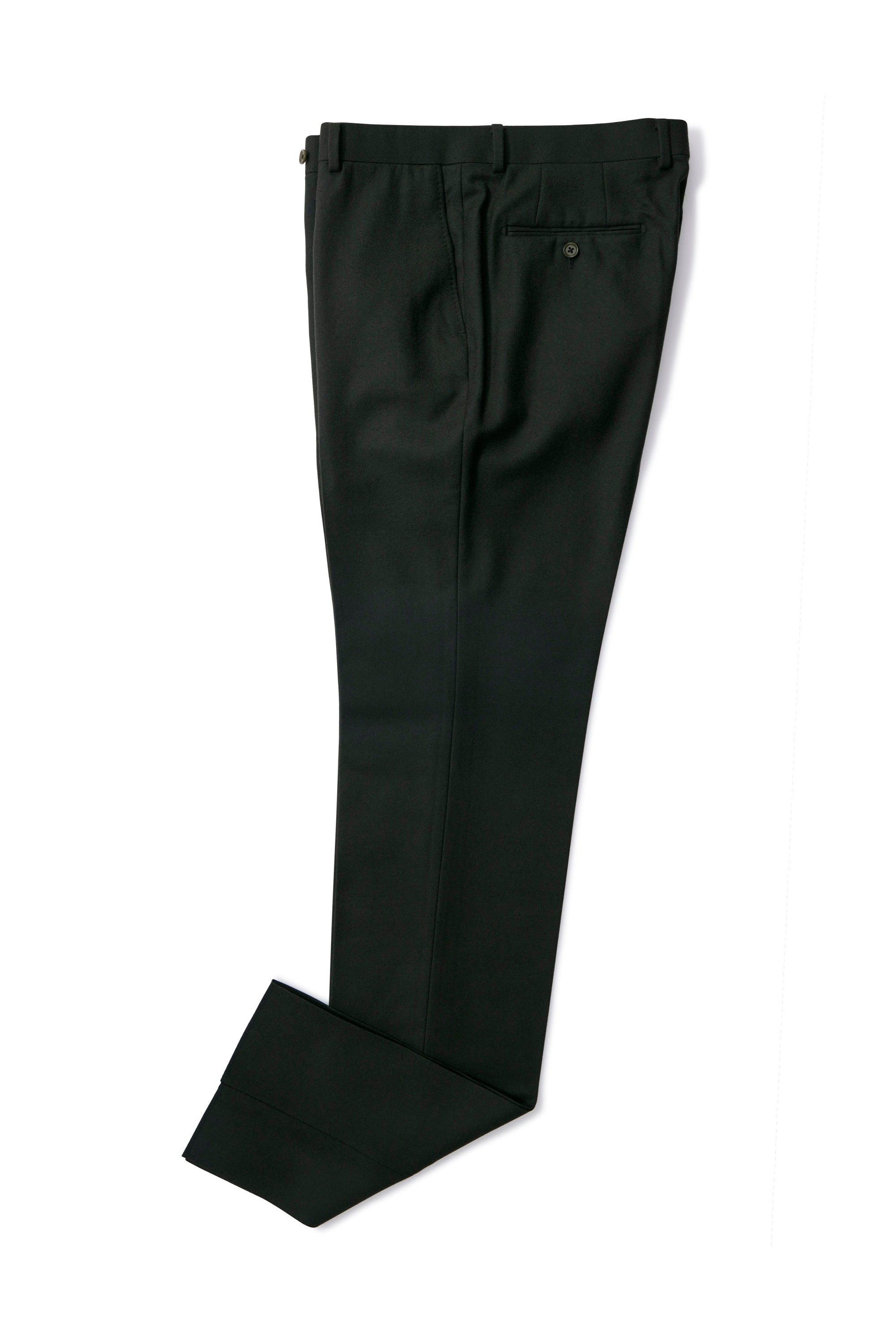 The Armoury Dark Green RE073F01E Flannel Wool Model A Trousers