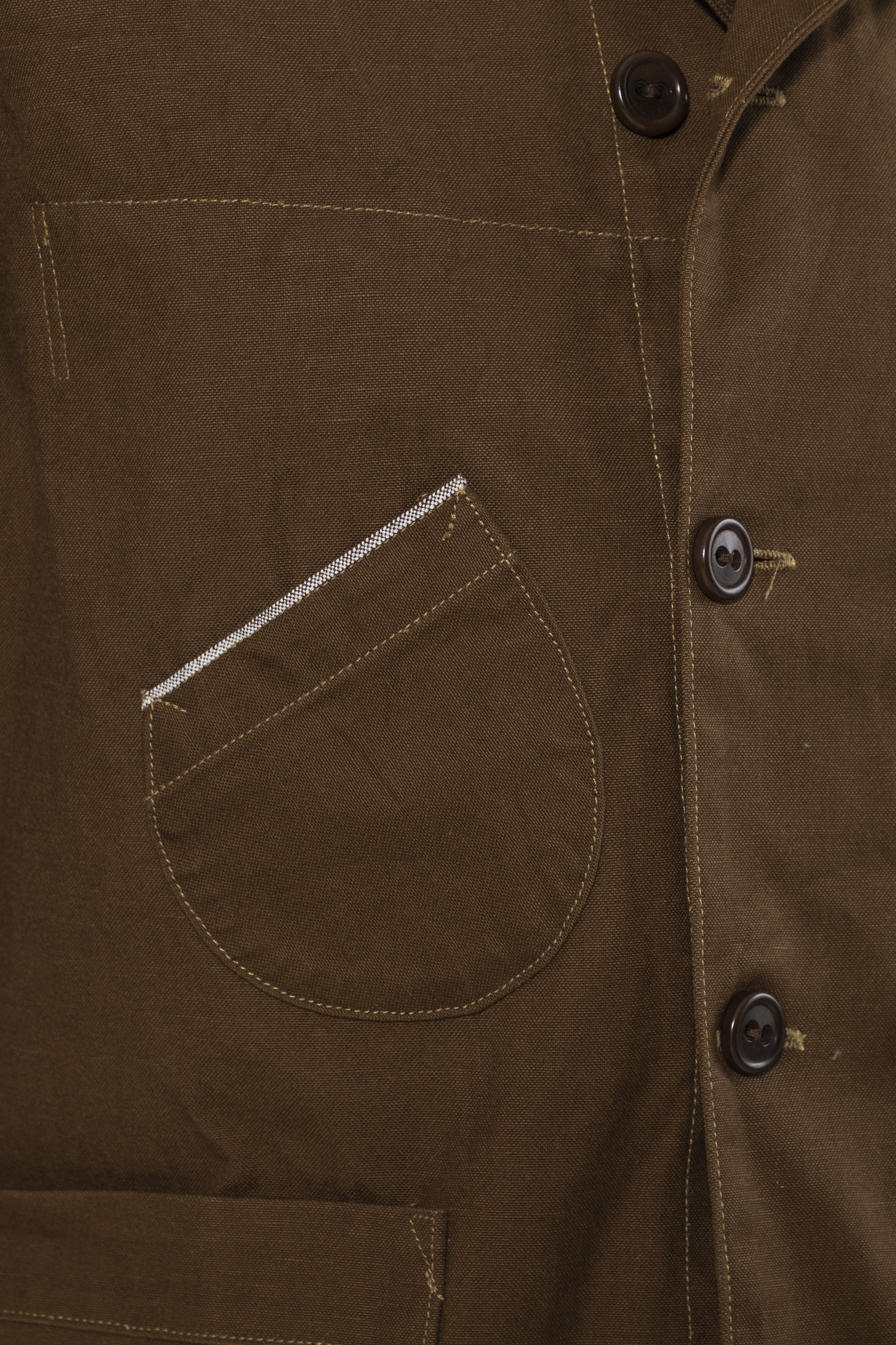 Cohérence Kees Ravello Selvedge Yacht Canvas Cotton Jacket *sample*