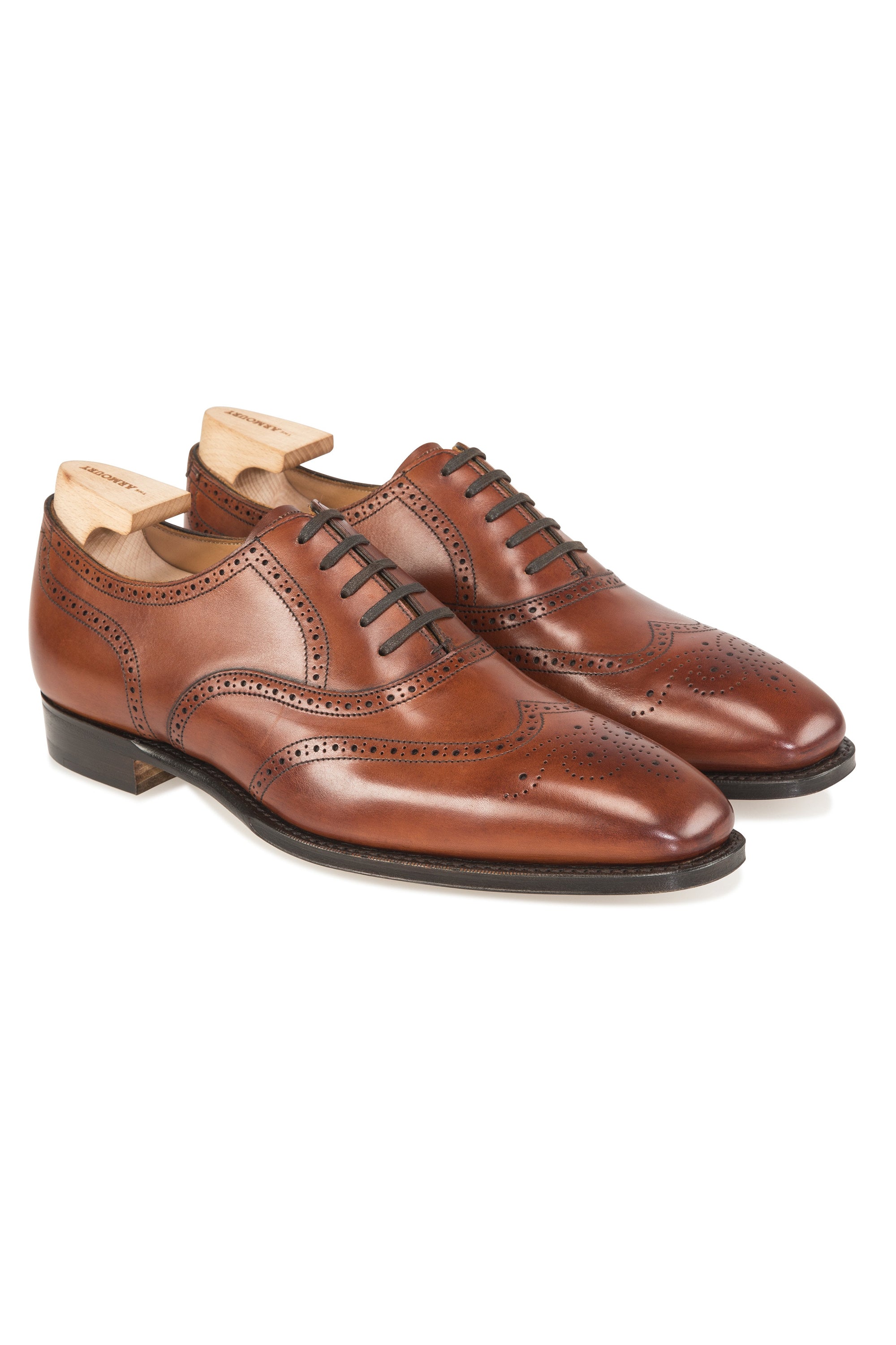 The Armoury Hajime 101579 Gloucester Chestnut Calf Oxford Shoes *factory seconds*