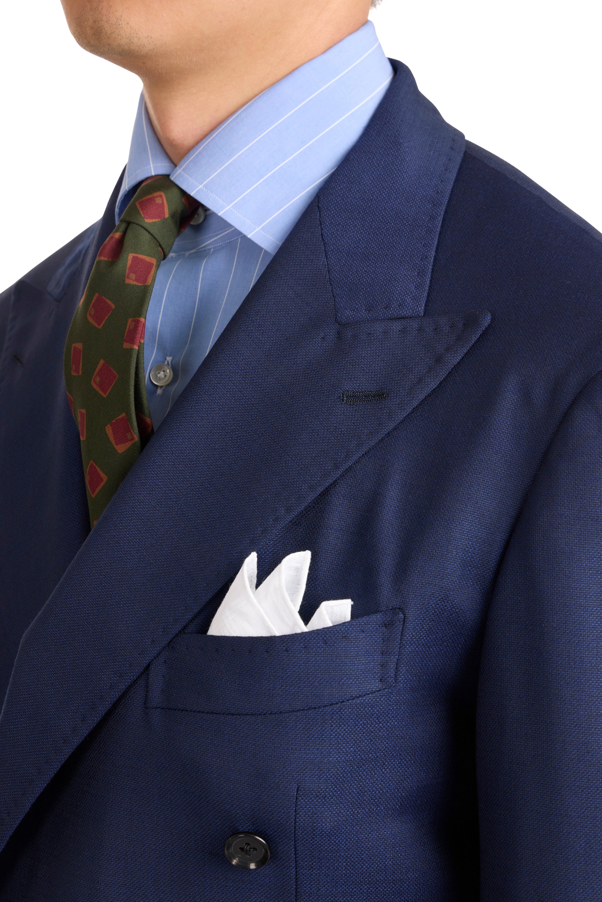 The Armoury Model 6 Navy Wool Hopsack Sport Coat