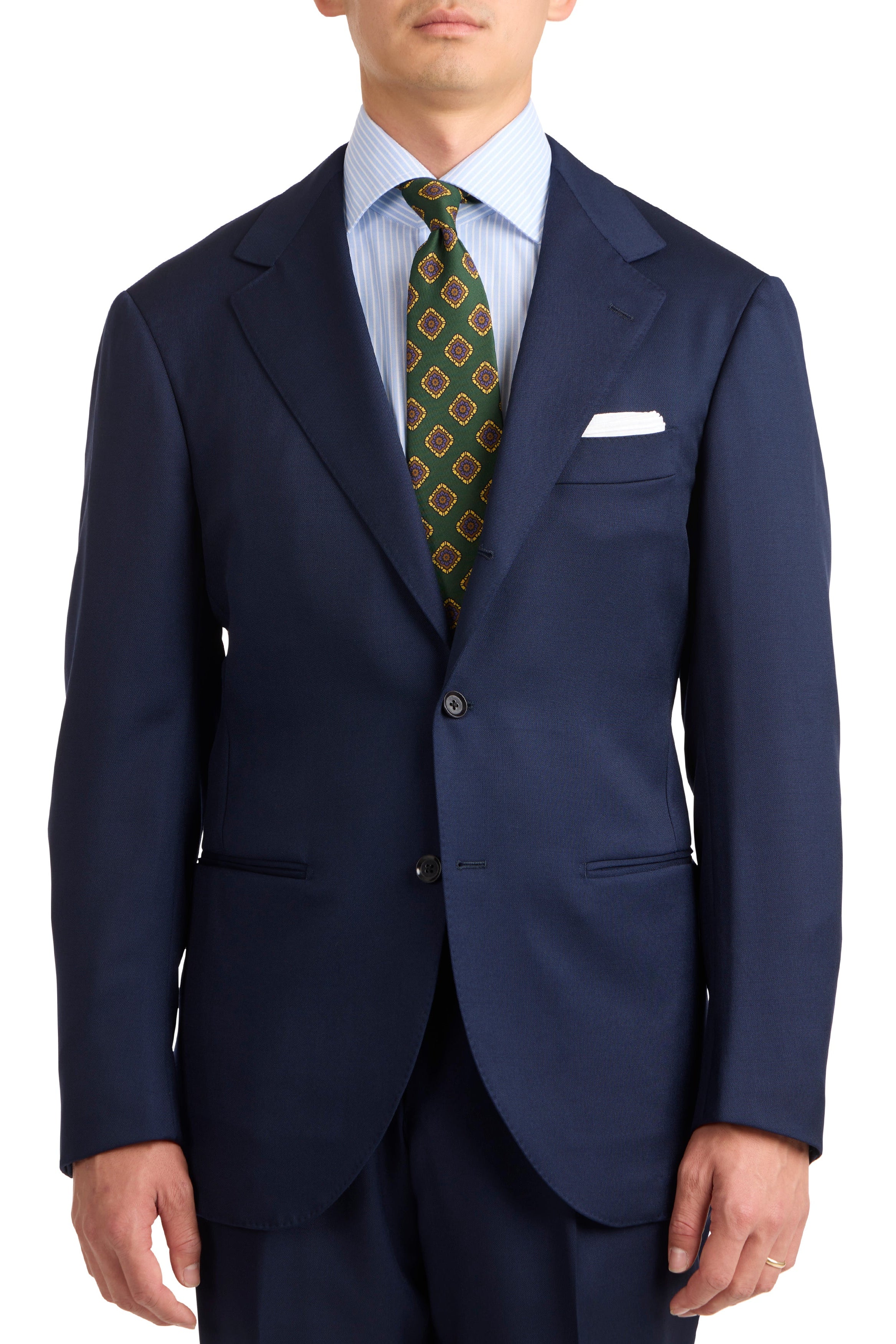 The Armoury Navy Wool-Mohair Model 15B Suit