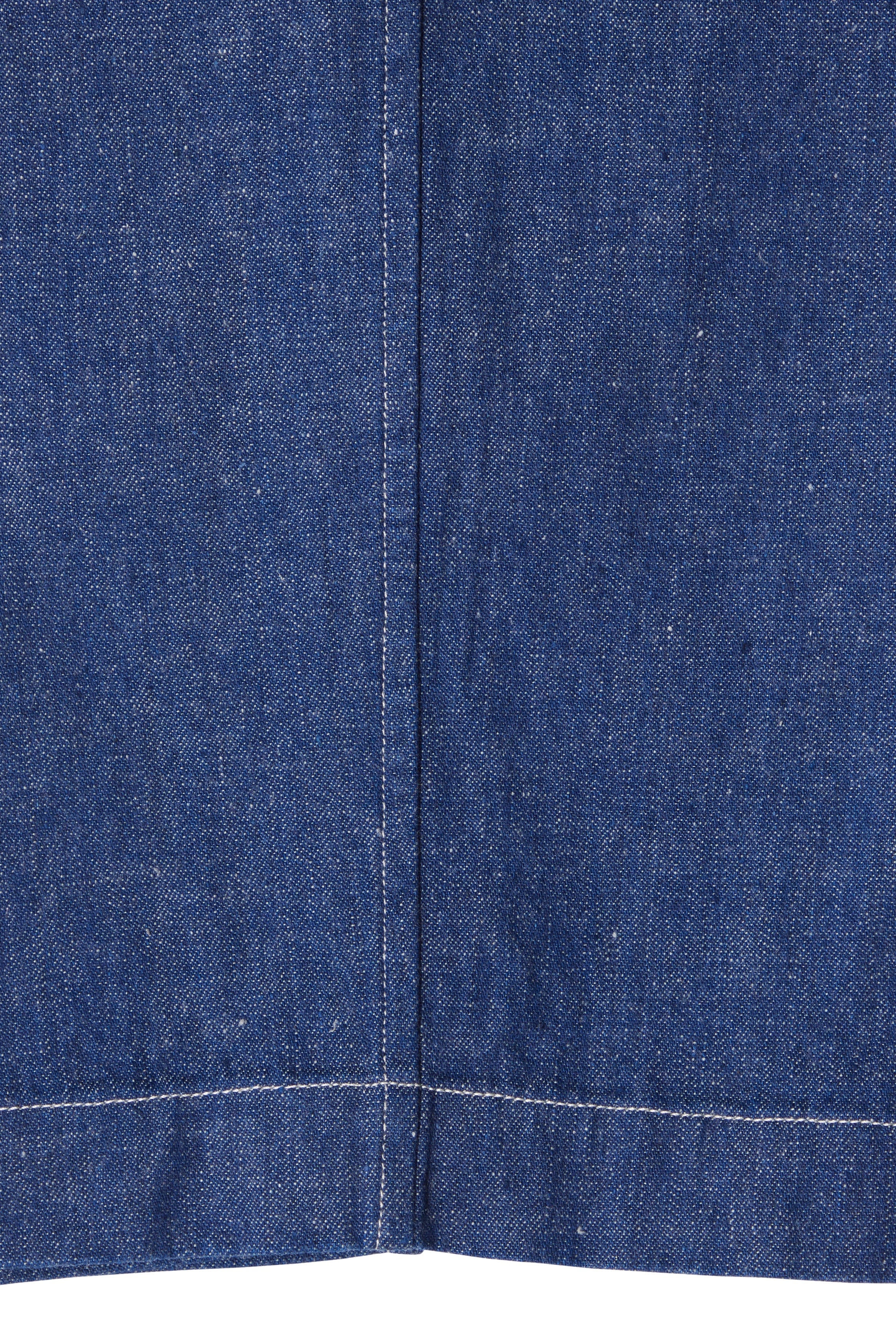 Cohérence Alain Indigo Selvedge Yacht Canvas Cotton Trousers