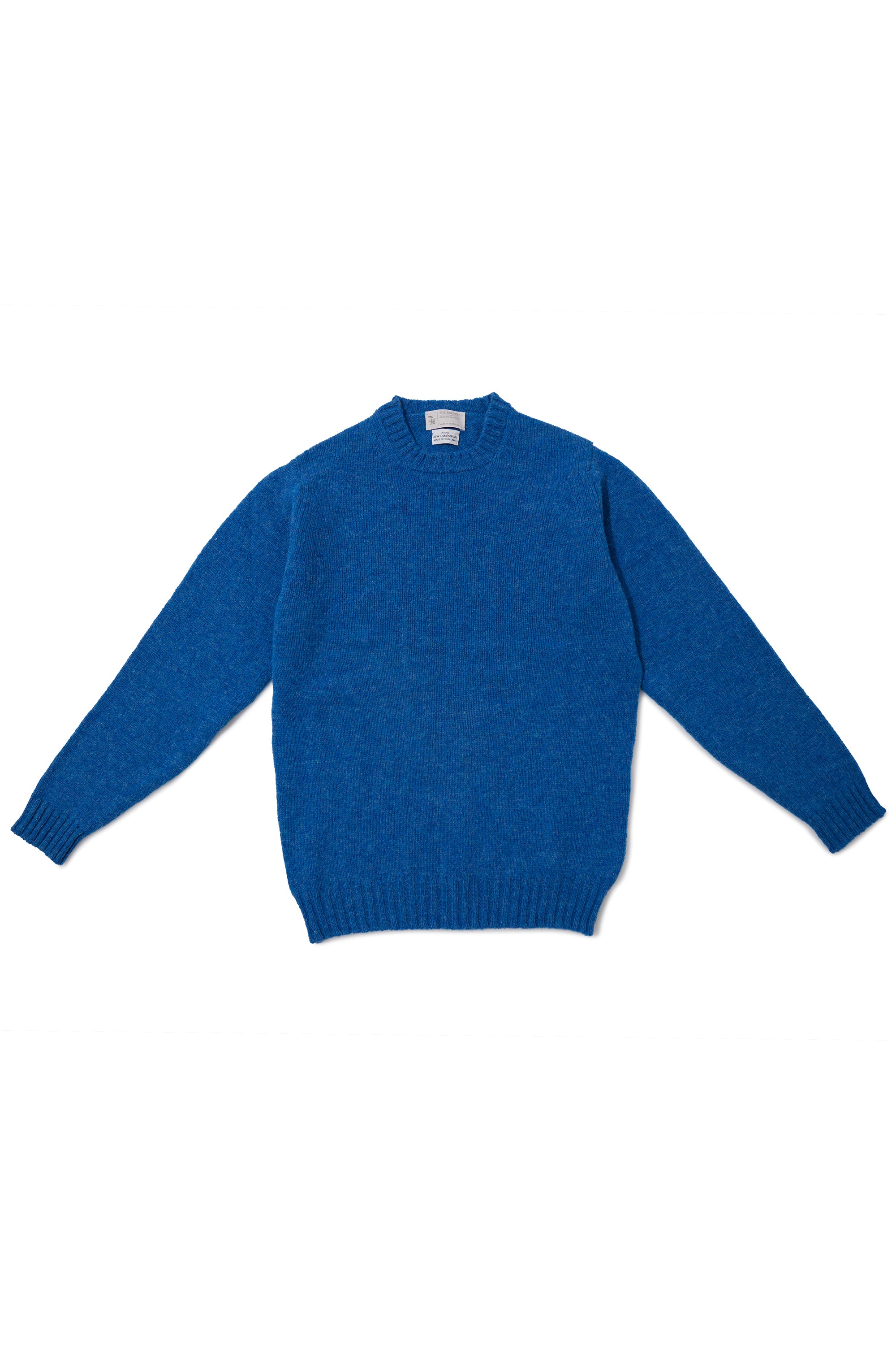 The Armoury Blue Toon Shetland Crewneck Sweater