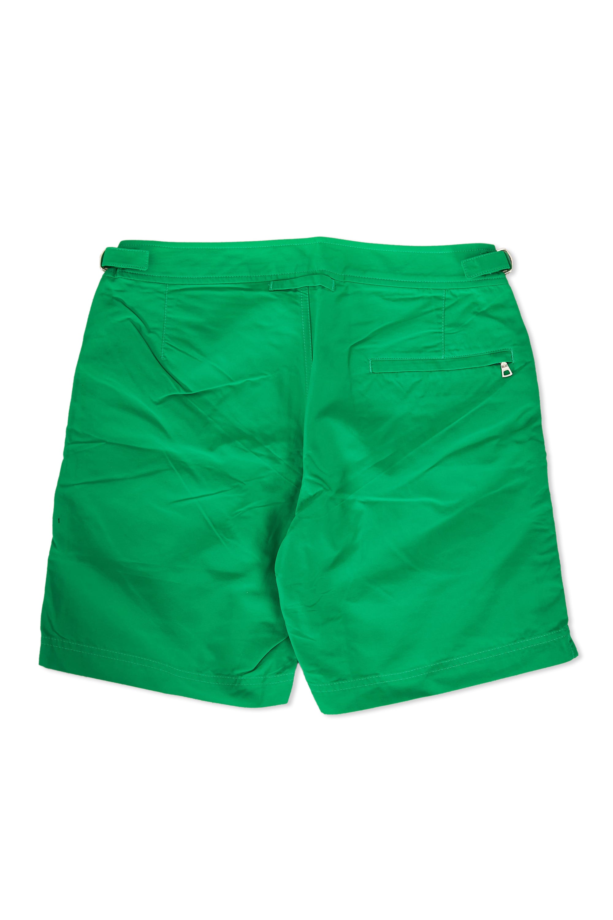 Orlebar Brown Lime Green Mid Length Amazon Swim Shorts