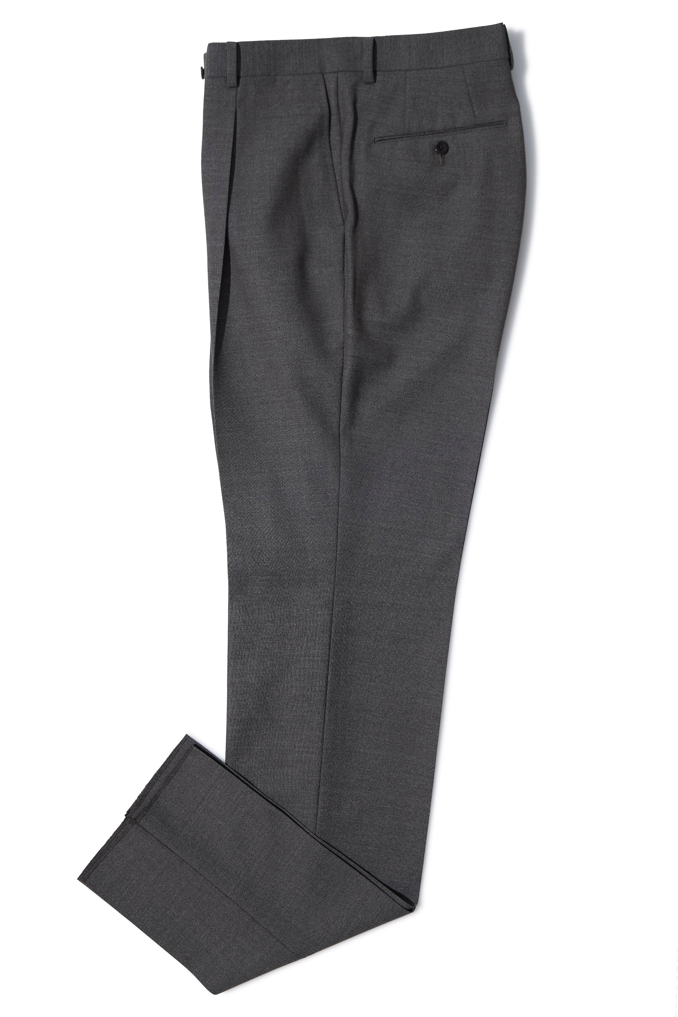 The Armoury Model B Taupe 4-ply Wool Trousers