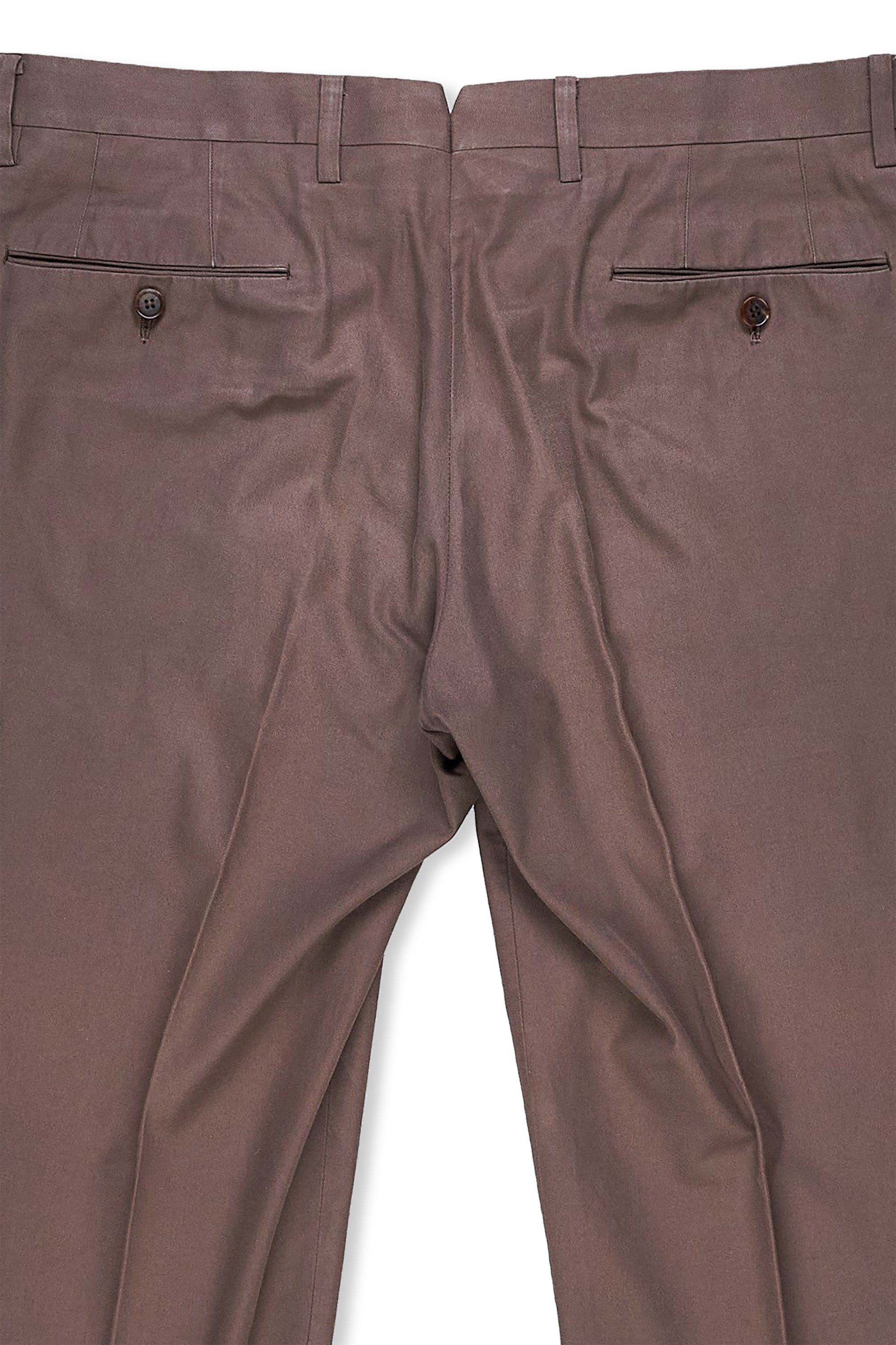 Ring Jacket Meister Brown Smooth Cotton Suit – Drop 93