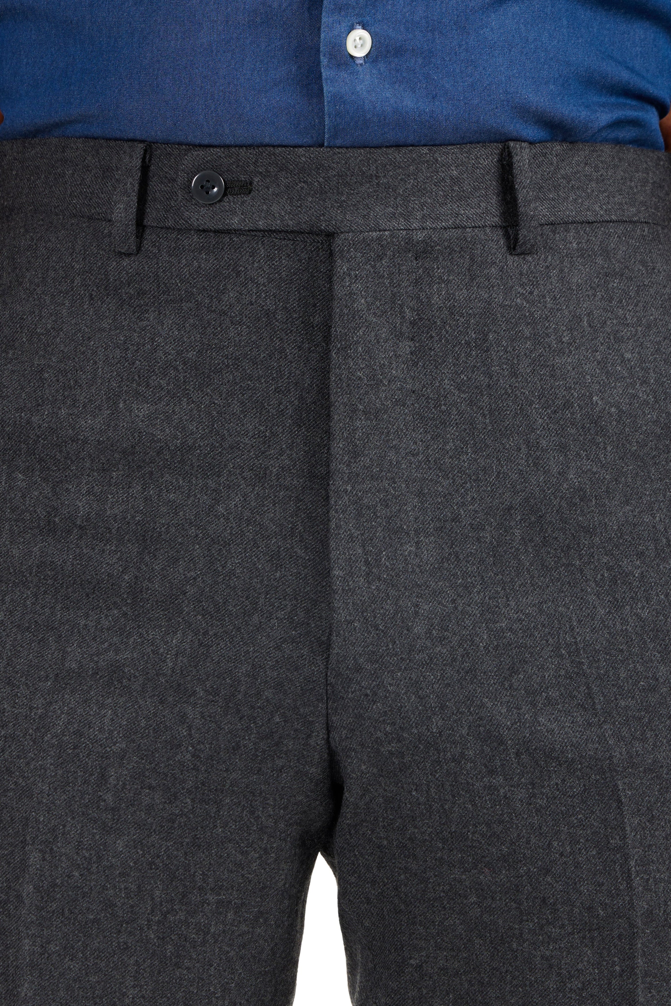 The Armoury Model 11A Charcoal RE023F31B Flannel Suit