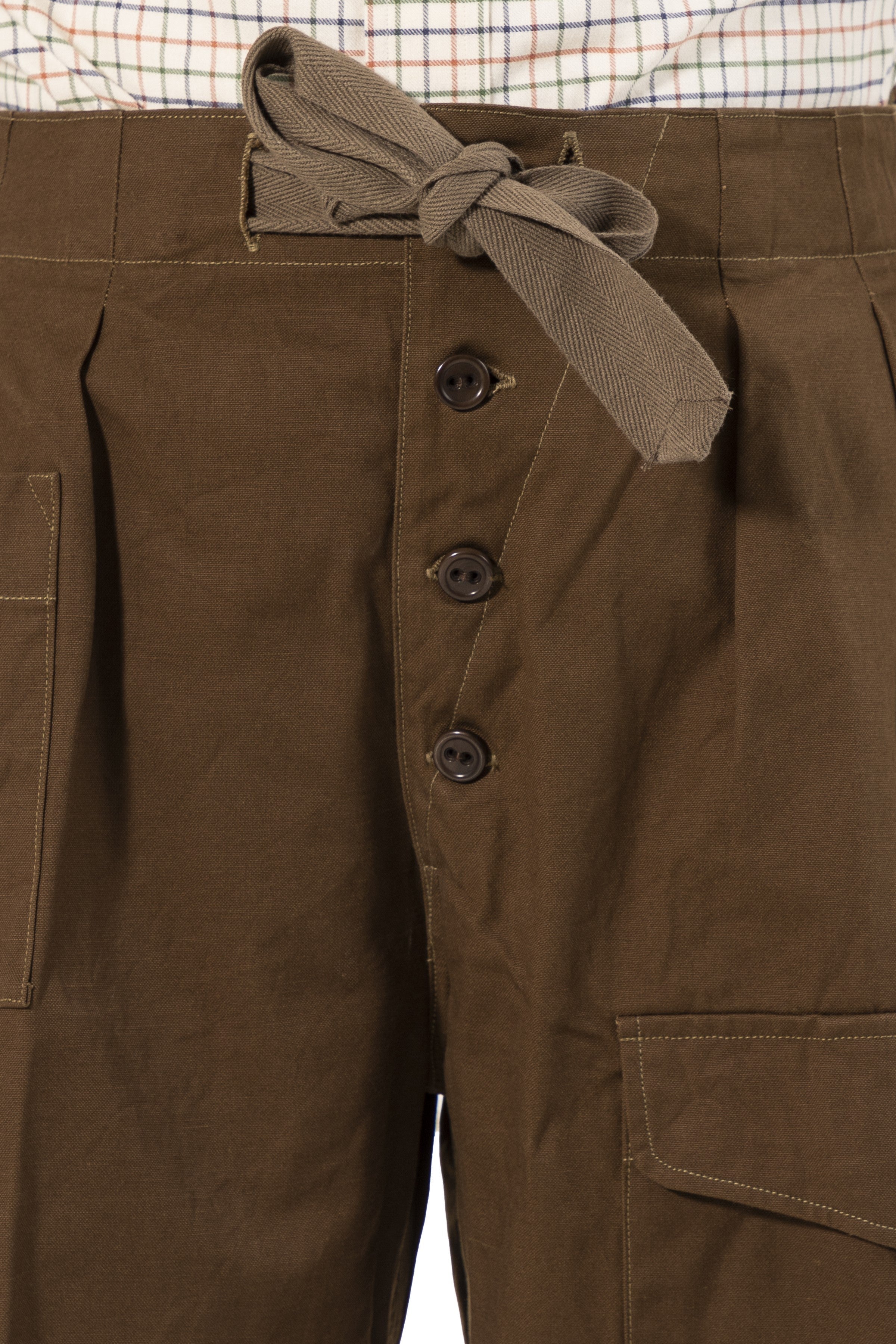 Cohérence Tino Ravello Selvedge Yacht Canvas Cotton Trousers