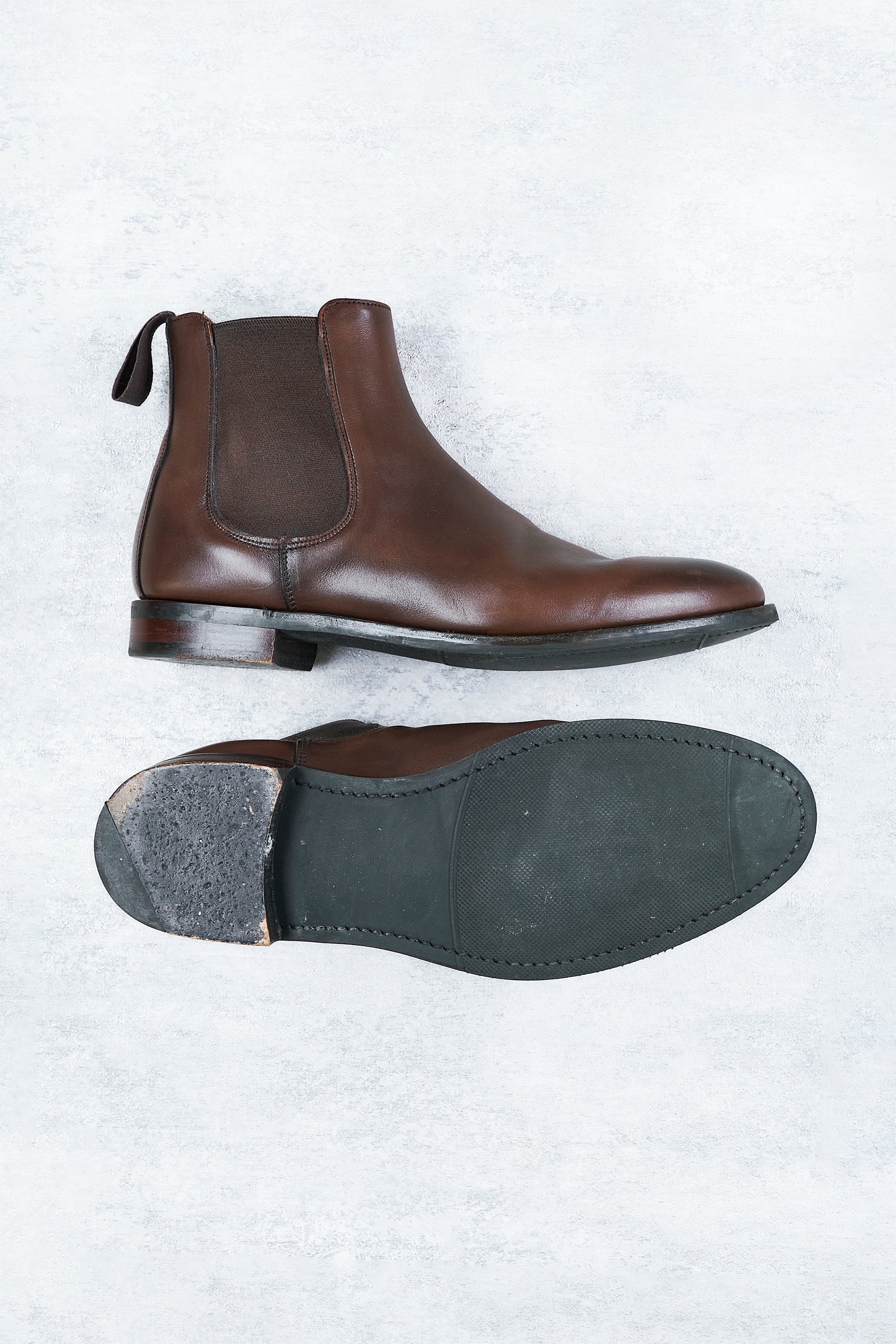 The Armoury Ryoma Brown Calf Chelsea Boots