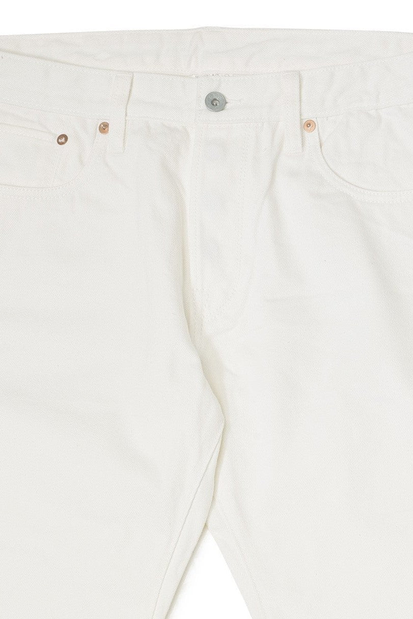 The Armoury Washed White Selvage Denim Jeans
